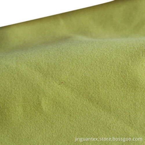 polyester 100% peach skin fabric,used for jacket garment